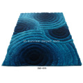 Polyester Shaggy Carpet dengan 3D Pattern untuk Home Decoration